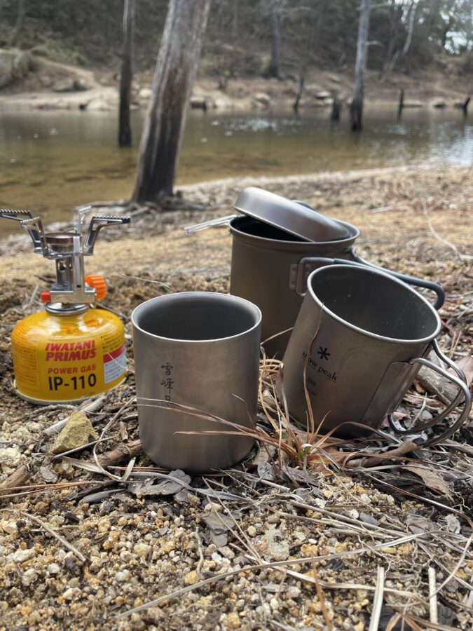 ひとりハイキングに持って行くクッカーなど
