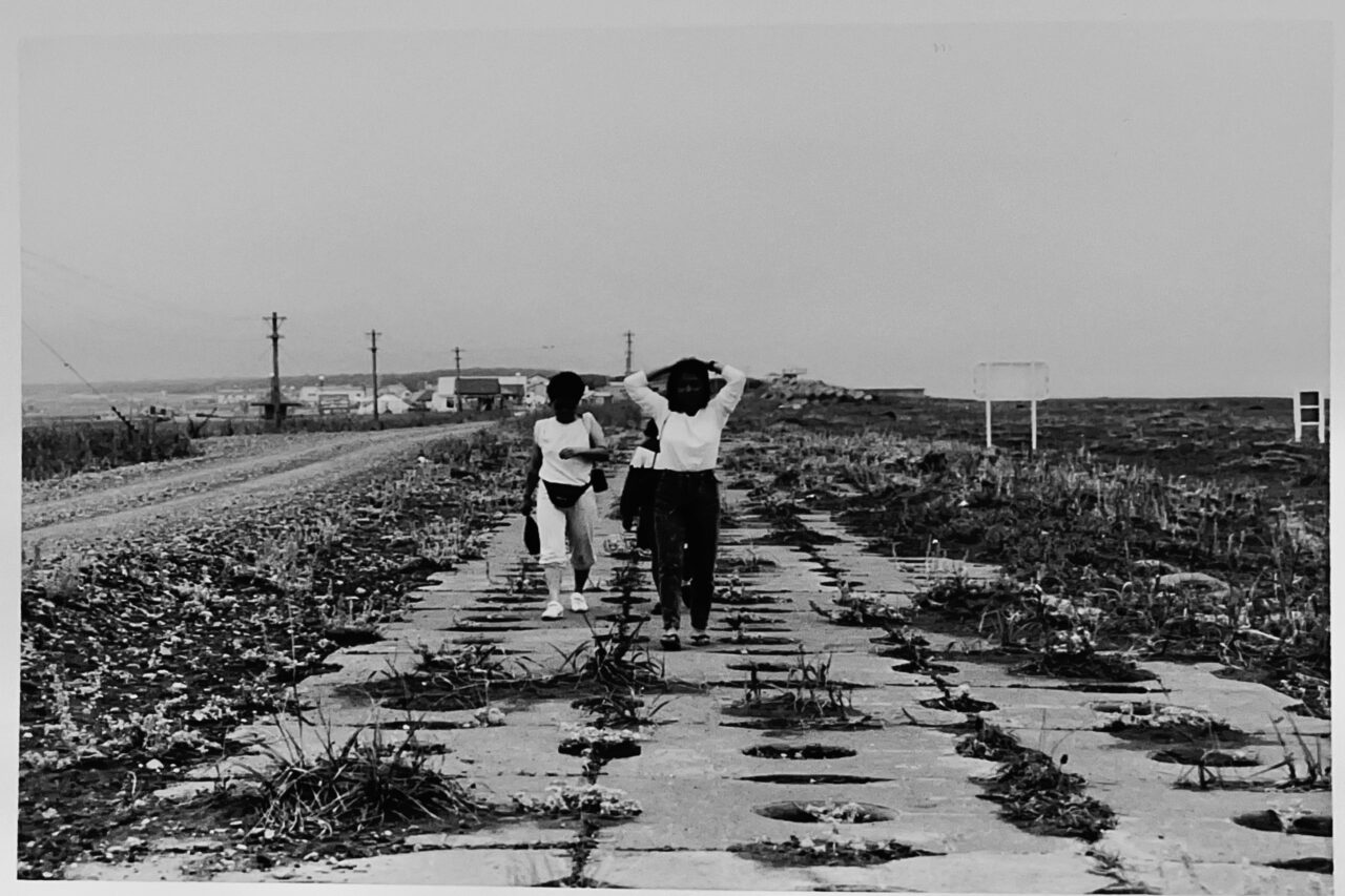 デジタル化した昔の家族写真の例