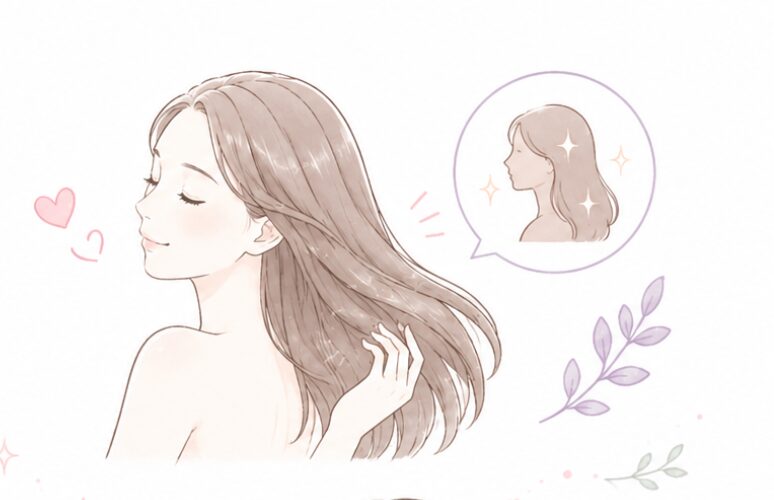 白髪があっても若々しく、艶やかな髪でいたい